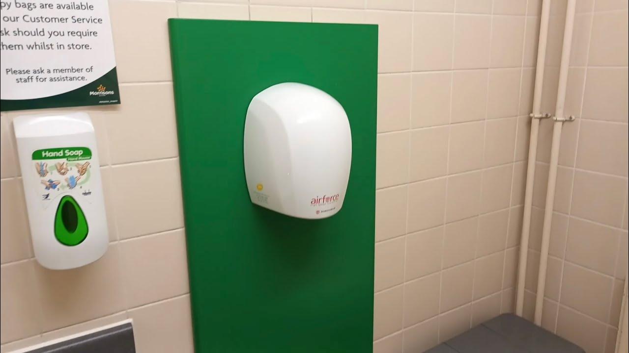 PHSWD Airforce Hand Dryer at Morrisons, Auckland 🚼 YouTube