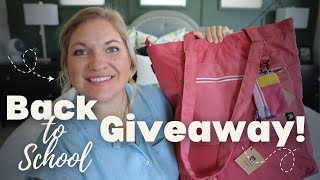 Back to School Giveaway 2025