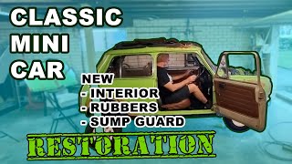 1974 CLASSIC MINI RESCUE | NEW INTERIOR | Flip My Ride Ep8