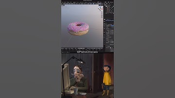 3D Noob VS Pro Artist ✨ #blender #shorts #blender3d #3danimation #design  #digitalart #tutorial #fyp