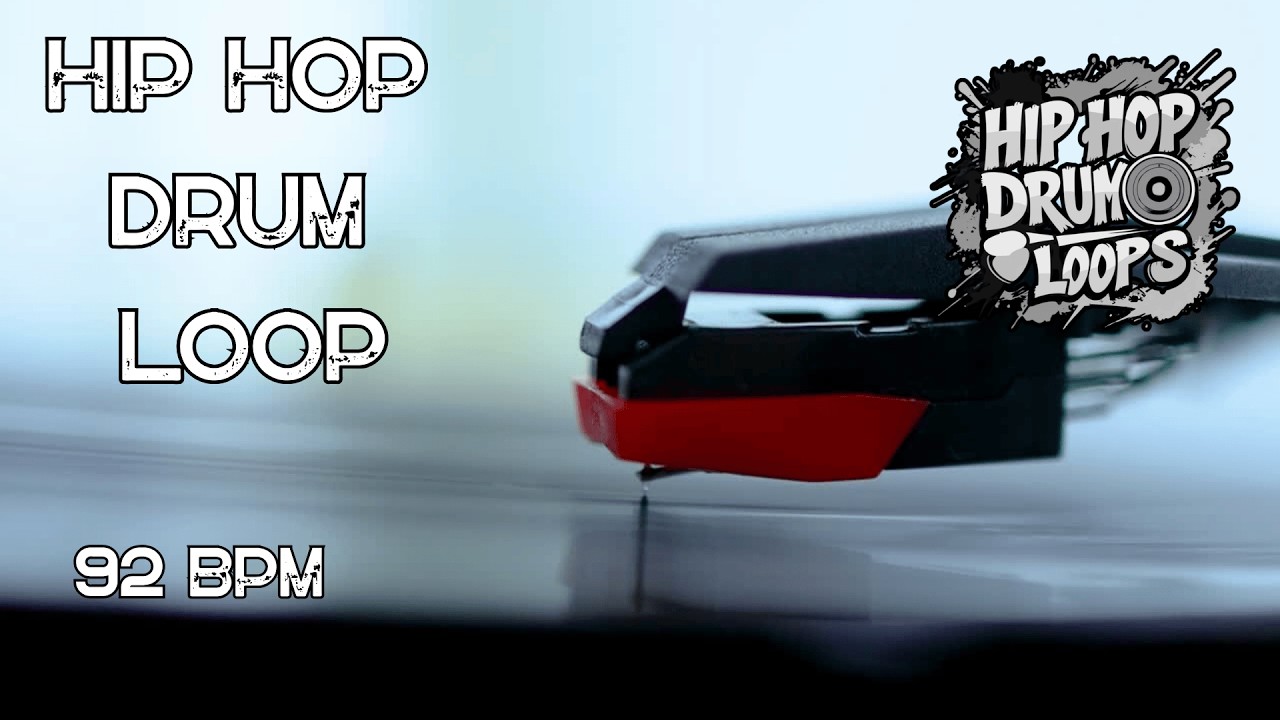 92 BPM Hip Hop Drum Loop | Gritty Street Rhythm - YouTube