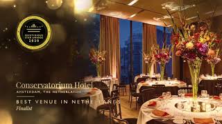 Conservatorium Hotel, Best Venue In The Netherlands, Prestigious Star Awards 2020