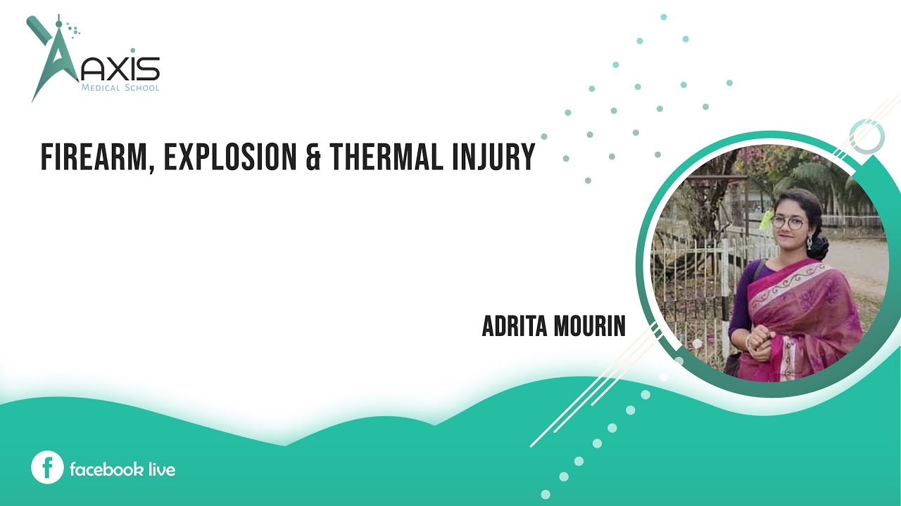 Forensic Medicine Review | Class 6| Firearm, Explosion &  Thermal Injury