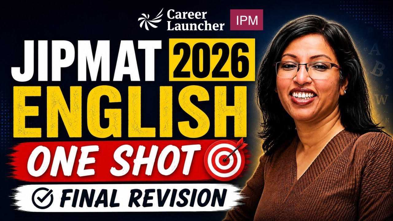 JIPMAT 2026 English Complete One Shot 🎯 | Last Minute Final Revision ...