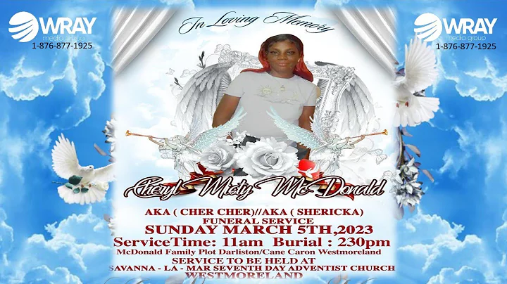 Thanksgiving Service for the life of Cheryl Misty ...