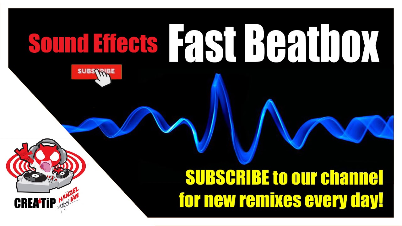 Sound Effects Part 1 (Fast Beatbox) Dj Tool 2020 YouTube