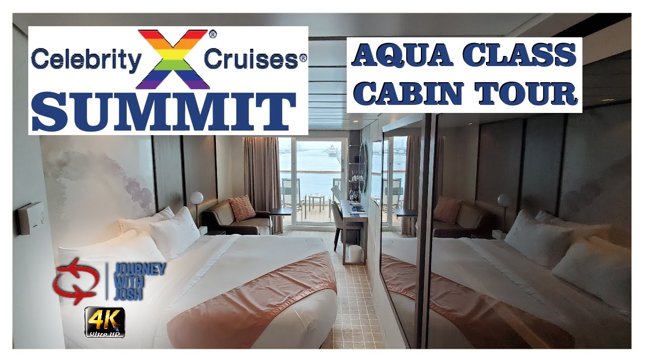 CELEBRITY SUMMIT AQUA CLASS AFT BALCONY CABIN 1130 TOUR YouTube