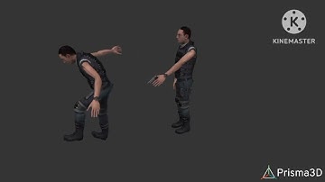 first attempt making manhunt styled execution with hypper sandbox Hero using prisma3d