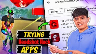 Trying HEADSHOT APPS From Play Store  ||  Free Fire screenshot 3