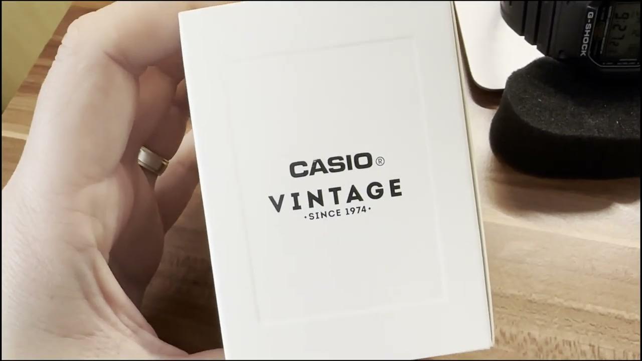 Vintage Casio. since 1974 A700WE-1AEF - YouTube