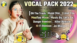 vocal pack 2022 || dj vocal pack free download 2022 || on the track, music star.. Voice Tag sample