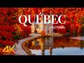 Quebec Autumn 4K UHD 🍁 The Most Beautiful Fall Foliage, Mountain Lakes & Scenic Countryside