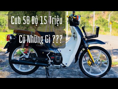 Video Cub 50 Dọn Kiểng Gần Full Của Bike 78 Phú Yên - youtube
