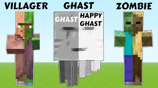 Minecraft All Mob Transformations In One Video