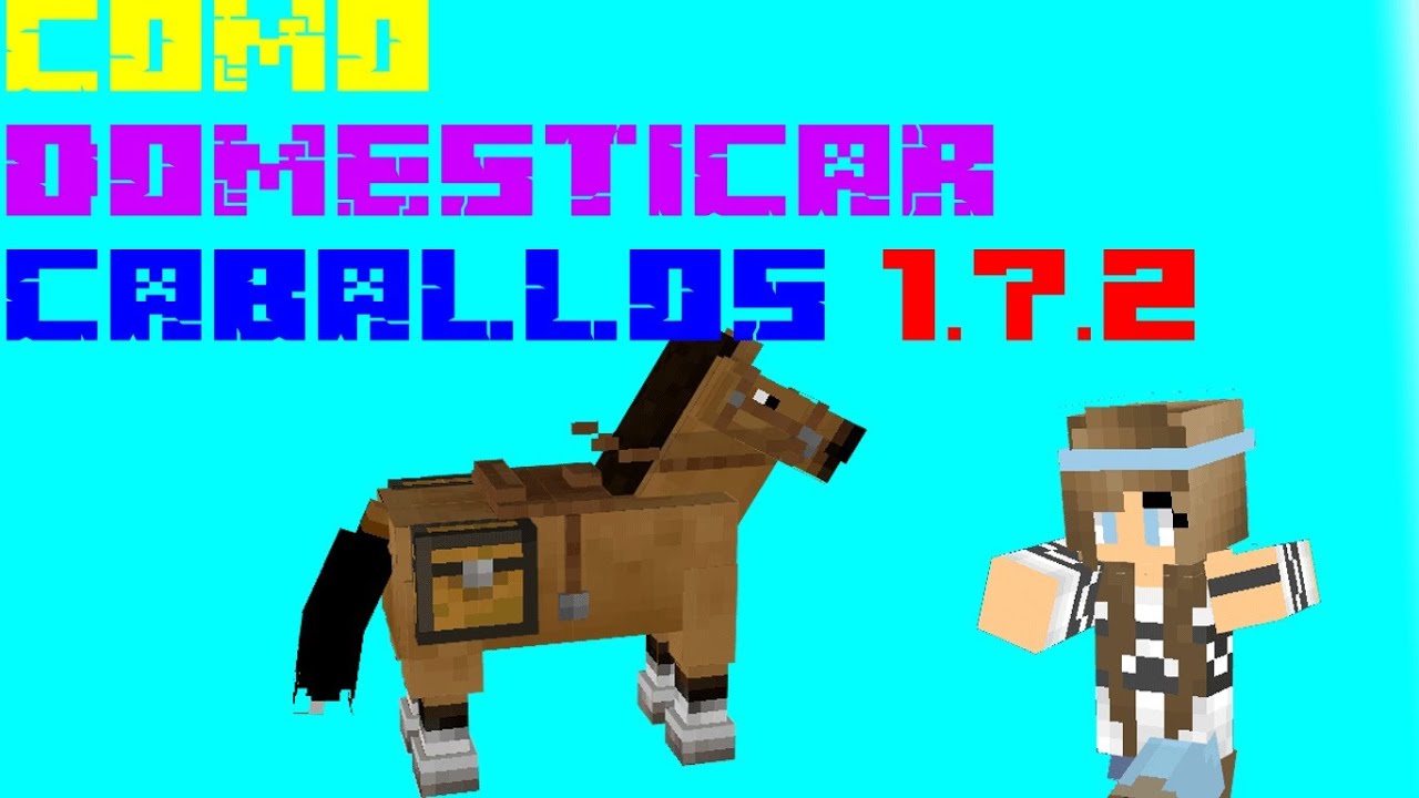 Como Poner Montura A Un Caballo En Minecraft
