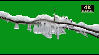 Snow Green Screen stock footage videos for royalty free