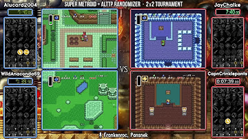 Alucard2004/WildAnaconda69 vs JayChalke/CapnCrinklepants. SMZ3 Co-Op Tournament 2018