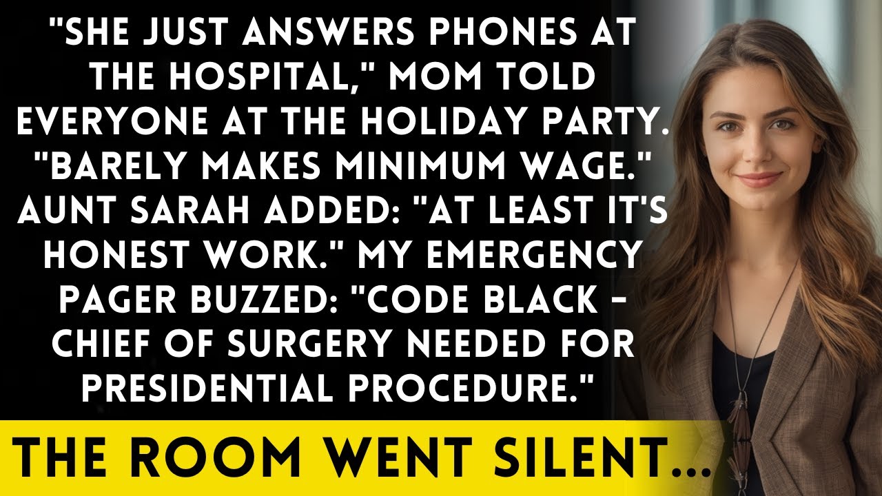 Mom Said 'Just A Hospital Receptionist' - Until They Needed The Chief of Neurosurgery