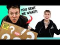 A BIG YOUTUBER Sent Me MYSTERY Supplies To Make Art With! - Ft. Brad Mondo