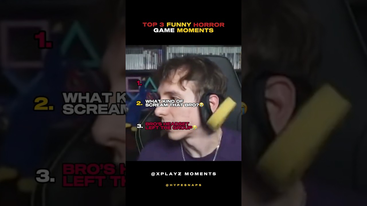 Top 3 funny horror game moments