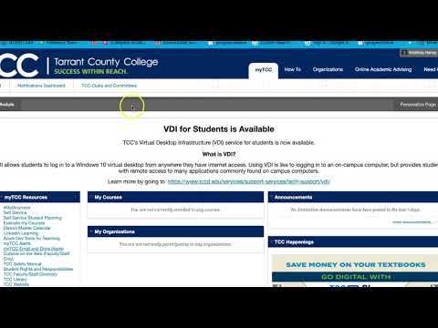 How to Find Your TCC Email