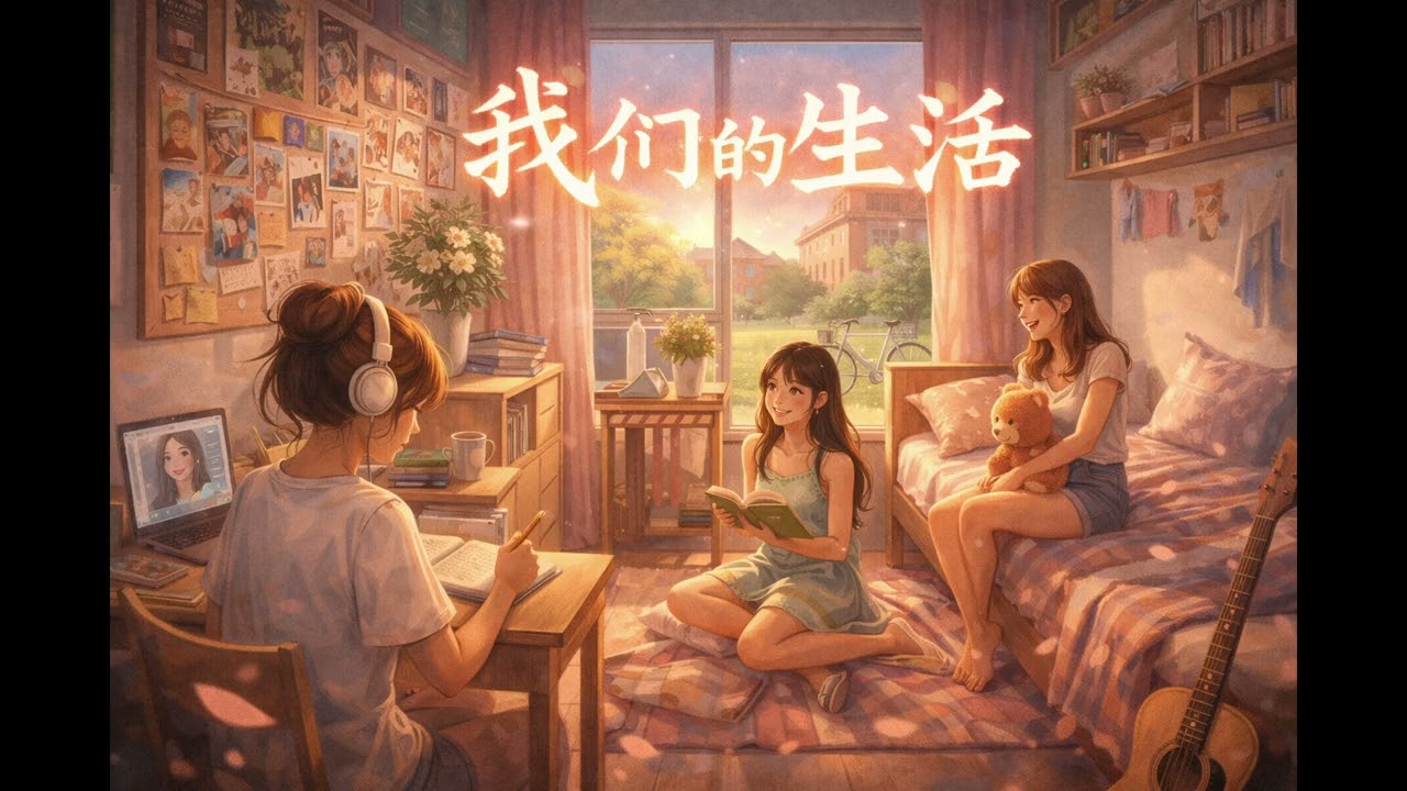 我们的生活曾经｜校园歌曲｜校园民谣｜毕业歌曲｜放松音乐｜睡眠音乐｜
