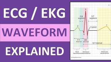 ECG Waveform Explained and Labeled | ECG Interpretation Nursing NCLEX