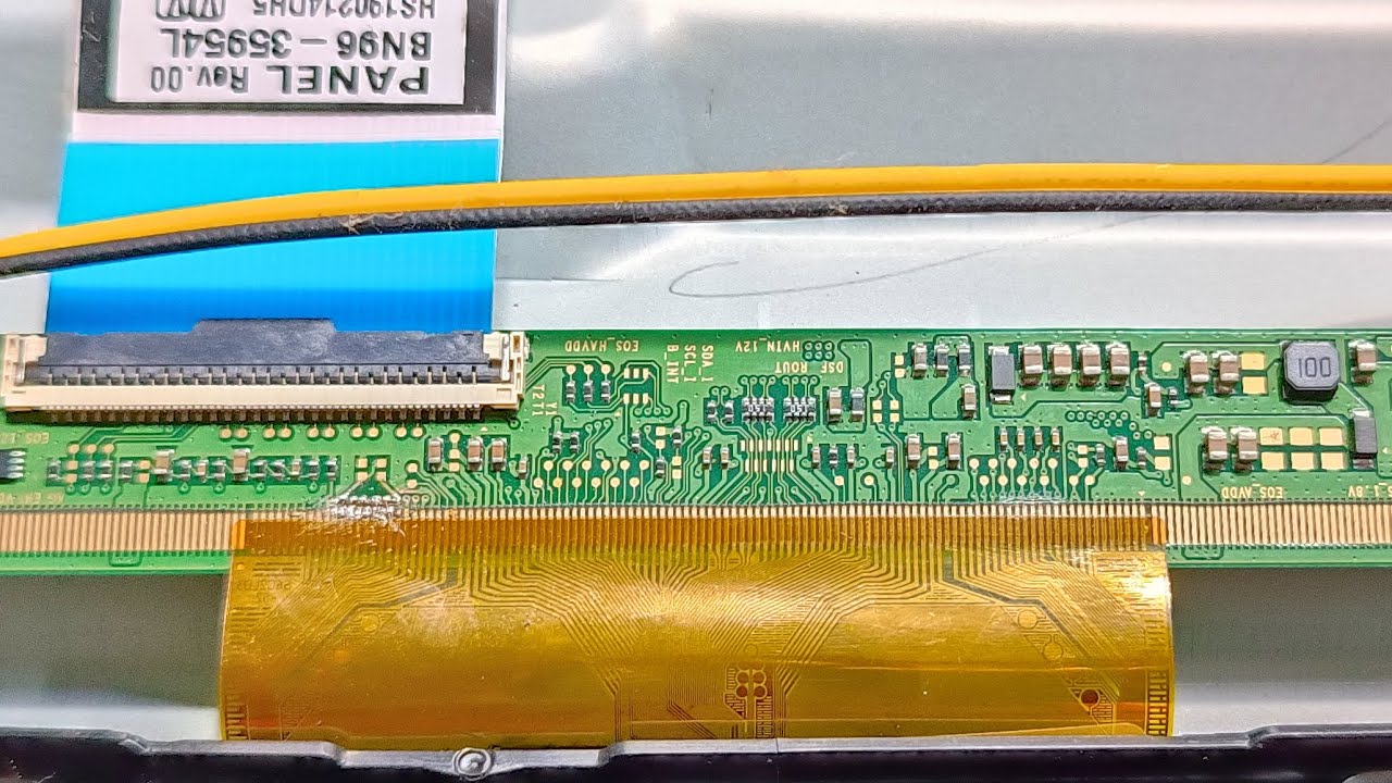 No Picture on 32" LED TV Screen Not CKV Issue, VON is not output from