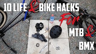 10 LIFE & BIKE HACKS für MTB und BMX