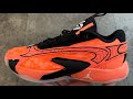 Jordan luka 2 bright mango orange basketball shoes