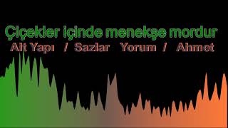 Çiçekler Içinde Menekşe Mordur. Alt Yapı / Sazlar Yorum / Ahmet