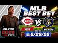 MLB Picks and Predictions - Cincinnati Reds vs Milwaukee Brewers, 6/29/26 Free Best Bets & Odds