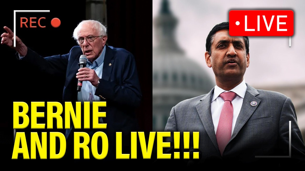 LIVE: Bernie SOUNDS ALARM on AI in MAJOR EVENT