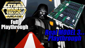 SEGA Star Wars Trilogy Arcade - Real MODEL 3 (2.1) - Full Playthrough