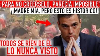 ¡¡ESPAÑA ESTÁ SALVADA!! SE CONFIRMA QUE SÁNCHEZ HA PERDIDO LA BATALLA CULTURAL Y EL 23J SE DESPEDIRÁ