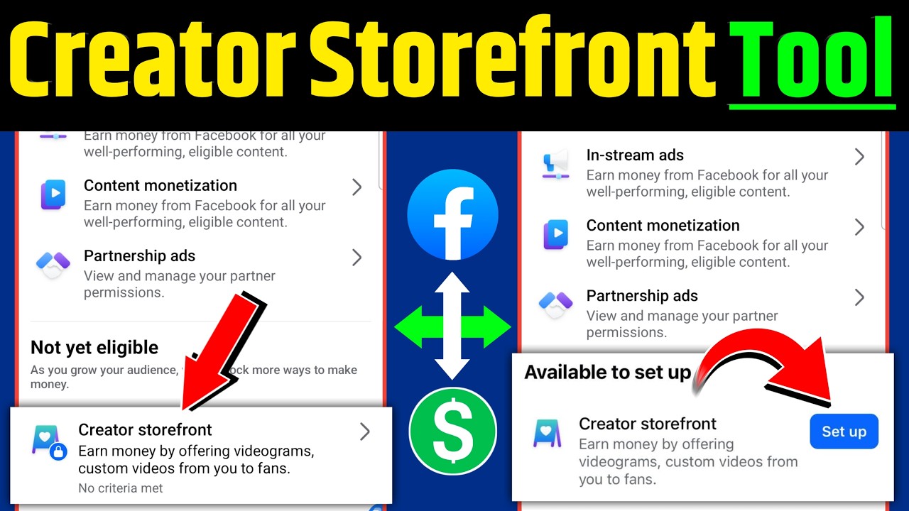 Facebook Creator storefront kya hai | Creator Storefront Facebook