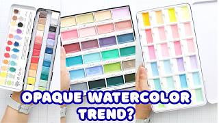 Opaque Watercolor: A New Medium or Just Gouache?