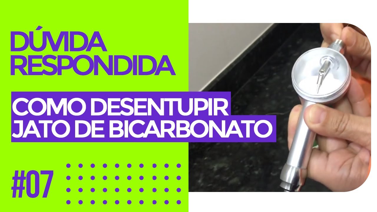 COMO DESENTUPIR JATO DE BICARBONATO - ASB TOTAL