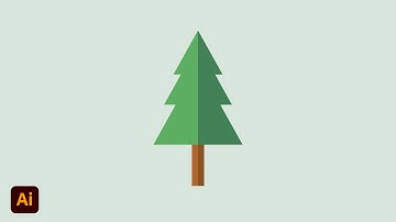 Tree Design In Adobe Illustrator cc 2022 |Tutorial