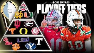 College Football Playoff Tiers: Which Teams will be Title Threats in 2026 | Miami & Ohio State lead