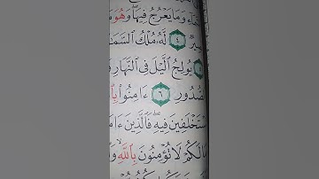ما معنى "يولج اليل فى النهار ويولج النهار فى اليل"#سورة #الحديد