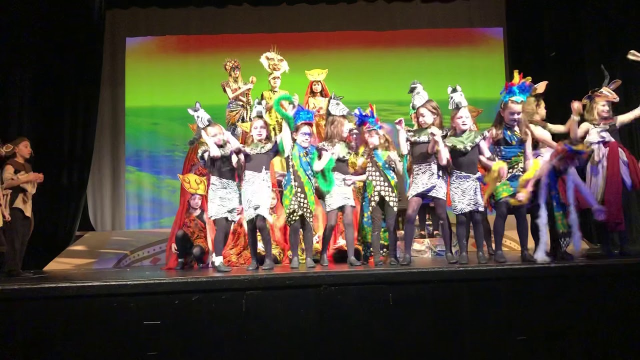 Lion King Junior Ending Bows YouTube