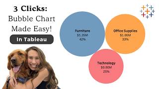 Create a Packed Bubble Chart in Tableau in Seconds ⚡ Super Quick & Easy!
