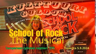 School of Rock musikaali Tampereen työväen teatteri ensi-ilta 5.9 ...