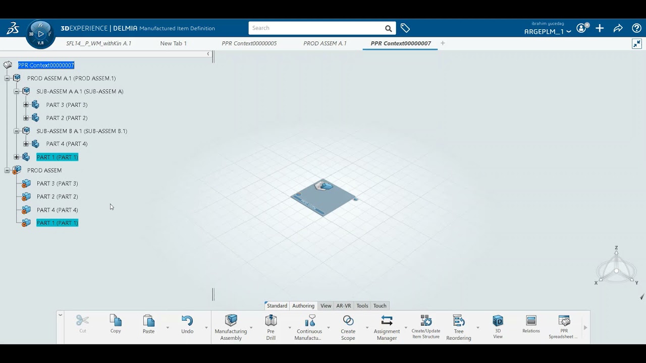 3DEXPERIENCE DELMIA ile MBOM tanımlamak çok kolay!