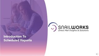 Introduction to Scheduled Reports