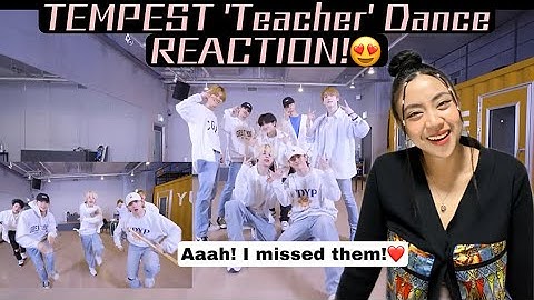 TEMPEST ‘Teacher’ DANCE COVER REACTION! My heart skipped!