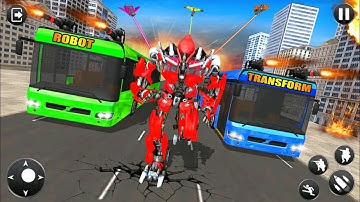 Super Robot Bus Transformation Moto Robot Games Part 2 - Android Gameplay