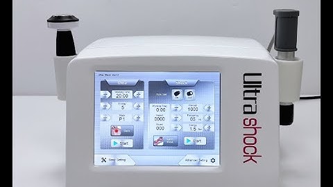 2 in 1 Portable Pain Removal Eswt Shockwave Therapy Machine Ultrawave Physical Equipment