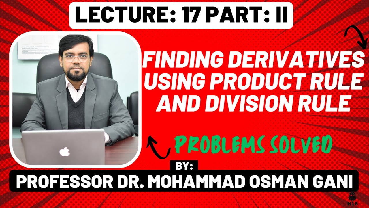 Business Maths Lec17 P2 Finding Derivatives Using Product Rule And business-maths-lec17-p2-finding-derivatives-using-product-rule-and